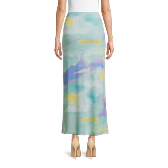 🆕 No Boundaries Juniors Mesh Maxi Skirt (Size L) - Picture 2 of 5